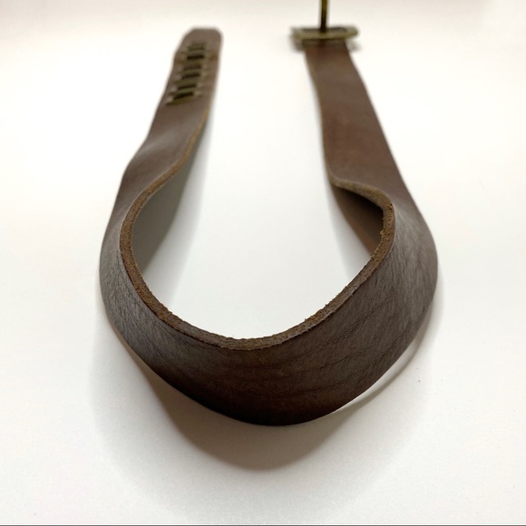 Theory Brown Genuine Leather Belt Small - Picture 7 of 7